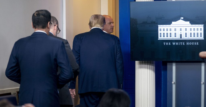 White House Shooting During His Speech