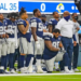 First Cowboys Player Ever Kneels at the National Anthem