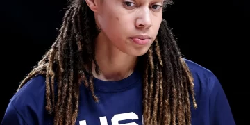 Brittney Griner meets with a U.S. official in Russia.