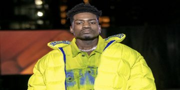 El Guappo Walks Karl Kani Fashion Show During LAFW