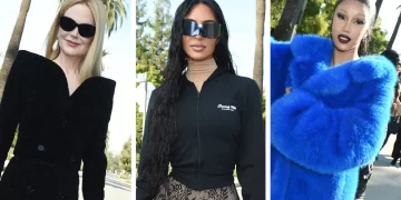 Stars Shine In Exquisite Ensembles at the Balenciaga L.A. Show